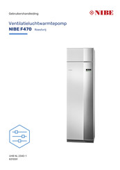 Nibe F470 Gebruikershandleiding