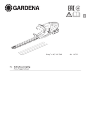 Gardena 14733 Gebruiksaanwijzing