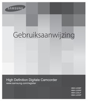 Samsung HMX-U20RP Gebruiksaanwijzing