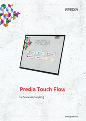 PREDIA Touch Flow Gebruiksaanwijzing