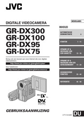 JVC GR-DX300 Gebruiksaanwijzing