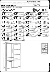 meubar LOVINA BAR6 Montagehandleiding