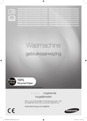 Samsung WF8518FEW Gebruiksaanwijzing