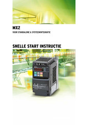 Omron MX2 Snelle Start Instructie