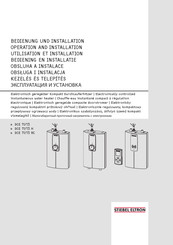 Stiebel Eltron DCE 11/13 Handleiding Voor Bediening En Installatie