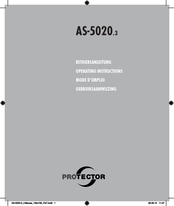 Protector AS-5020.3 Gebruiksaanwijzing