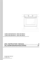 Amica 12262.3eETsDHbVlX Gebruikershandleiding