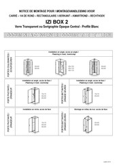 Leda IZI BOX 2 L11IZBB00701 Montagehandleiding