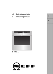 NEFF B 16H2 Series Gebruiksaanwijzing