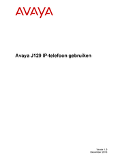 Avaya J129 Handleiding