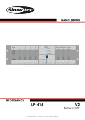 SHOWTEC LP-416 Handleiding