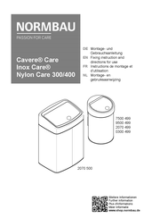 NORMBAU Nylon Care 300 Montage- En Gebruiksaanwijzing