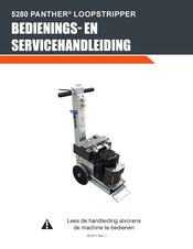 National Flooring Equipment 5280 PANTHER Bedienings- En Servicehandleiding