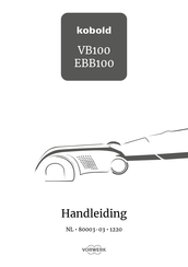 Kobold EBB100 Handleiding