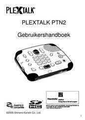 Plextalk PTN2 Cross Gebruikershandboek