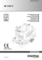 Nilfisk SR 1101 P Gebruiksaanwijzing