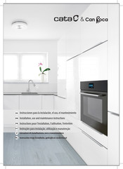Cata & Can Roca MT 9011 PRO BK Instructies Voor Installatie, Gebruik En Onderhoud