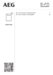 AEG FSK75778P Gebruiksaanwijzing