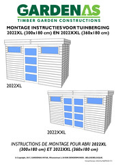 gardenas 2022XXL Montage-Instructies