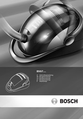 Bosch BSG7 Series Gebruiksaanwijzing
