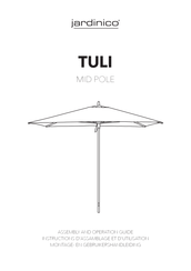 JARDINICO TULI MID POLE Montage- En Gebruikershandleiding