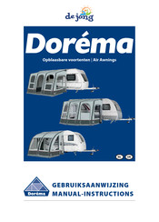 Dorema Contura 330 Gebruiksaanwijzing