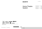 Sony HT-FS30 Gebruiksaanwijzing