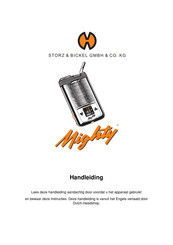 Storz & Bickel GMBH Mighty Handleiding