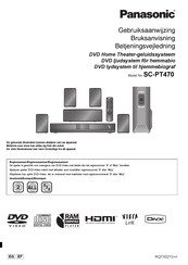 Panasonic SC-PT470 Gebruiksaanwijzing