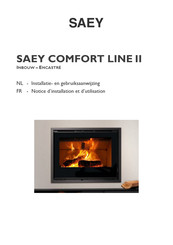 Saey COMFORT LINE II 60 Installatie- En Gebruiksaanwijzing