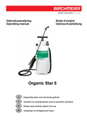 Birchmeier Organic Star 5 Gebruiksaanwijzing