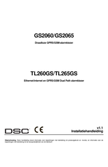 DSC GS2060 Installatiehandleiding