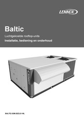 Lennox Baltic Handleiding Voor Installatie, Bediening En Onderhoud