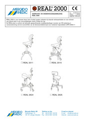 Mercado Medic REAL 2000 Gebruiks- En Onderhoudsaanwijzing