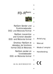 tams elektronik FD-R Basic Handleiding