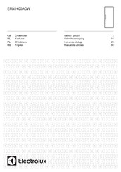 Electrolux ERN1400AOW Gebruiksaanwijzing