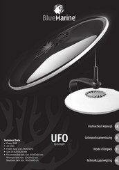 BlueMarine Zetlight UFO Gebruiksaanwijzing