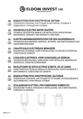 Eldom Invest 72324NMB Handleiding Voor Installatie, Bediening En Onderhoud