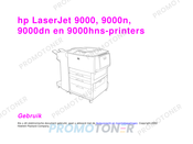 HP LaserJet 9000dn Gebruikershandleiding