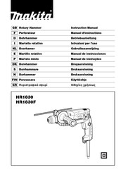 Makita HR1830F Gebruiksaanwijzing