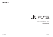 Sony PlayStation 5 digitale editie Gebruikersgids