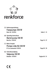 Renkforce 1519510 Gebruiksaanwijzing