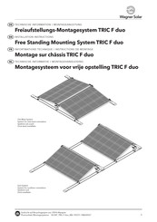 wagner solar TRIC F duo Technische Informatie En Montagehandleiding