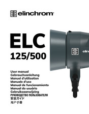 Elinchrom ELC 500 Gebruiksaanwijzing