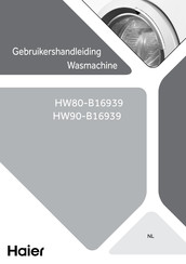 Haier HW80-B16939 Gebruikershandleiding