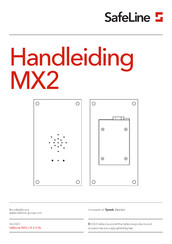 Safeline MX2 Handleiding