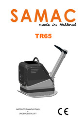 SAMAC TR65 Instructiehandleiding