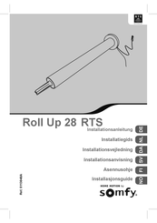 SOMFY Roll Up 28 RTS Installatiegids