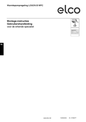 elco LOGON B WPC Gebruikershandleiding En Montage-Instructies