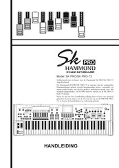 Hammond SK PRO-73 Handleiding